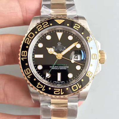 GMT-MASTER II 116713LN NOOB FACTORY V9 ROSE GOLD BEZEL